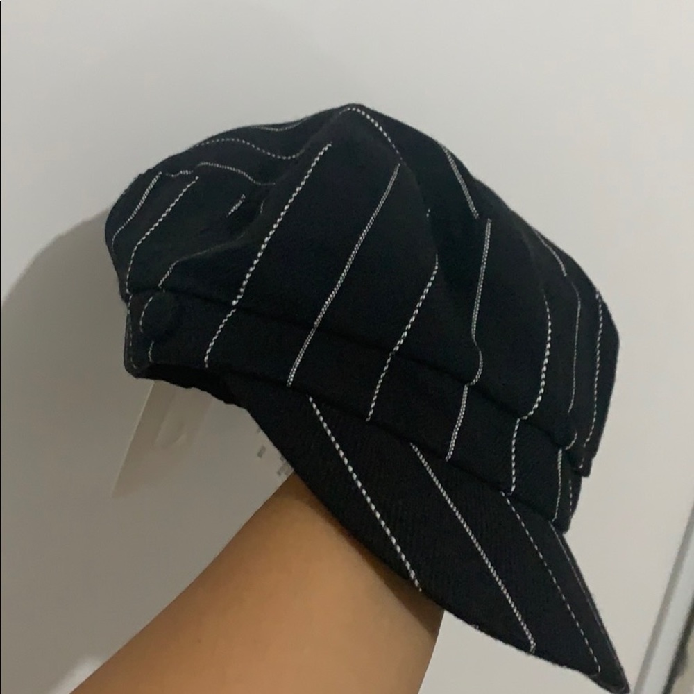 FOREVER21 pinstripe cabby hat
